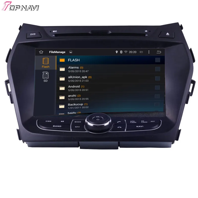 Topnavi 8'' Octa Core 2GB RAM Android 6.0 Car Radio Stereo GPS for Hyundai ix45 2013- Audio DVD Player
Topnavi 8'' Octa Core 2GB RAM Android 6.0 Car Radio Stereo GPS for Hyundai ix45 2013- Audio DVD Player