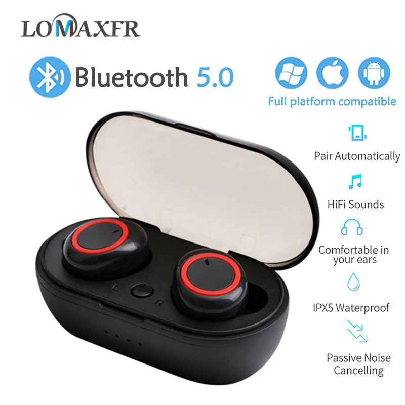 Bluetooth 5 0 наушники для мобильного телефона Спортивные Беспроводные стерео