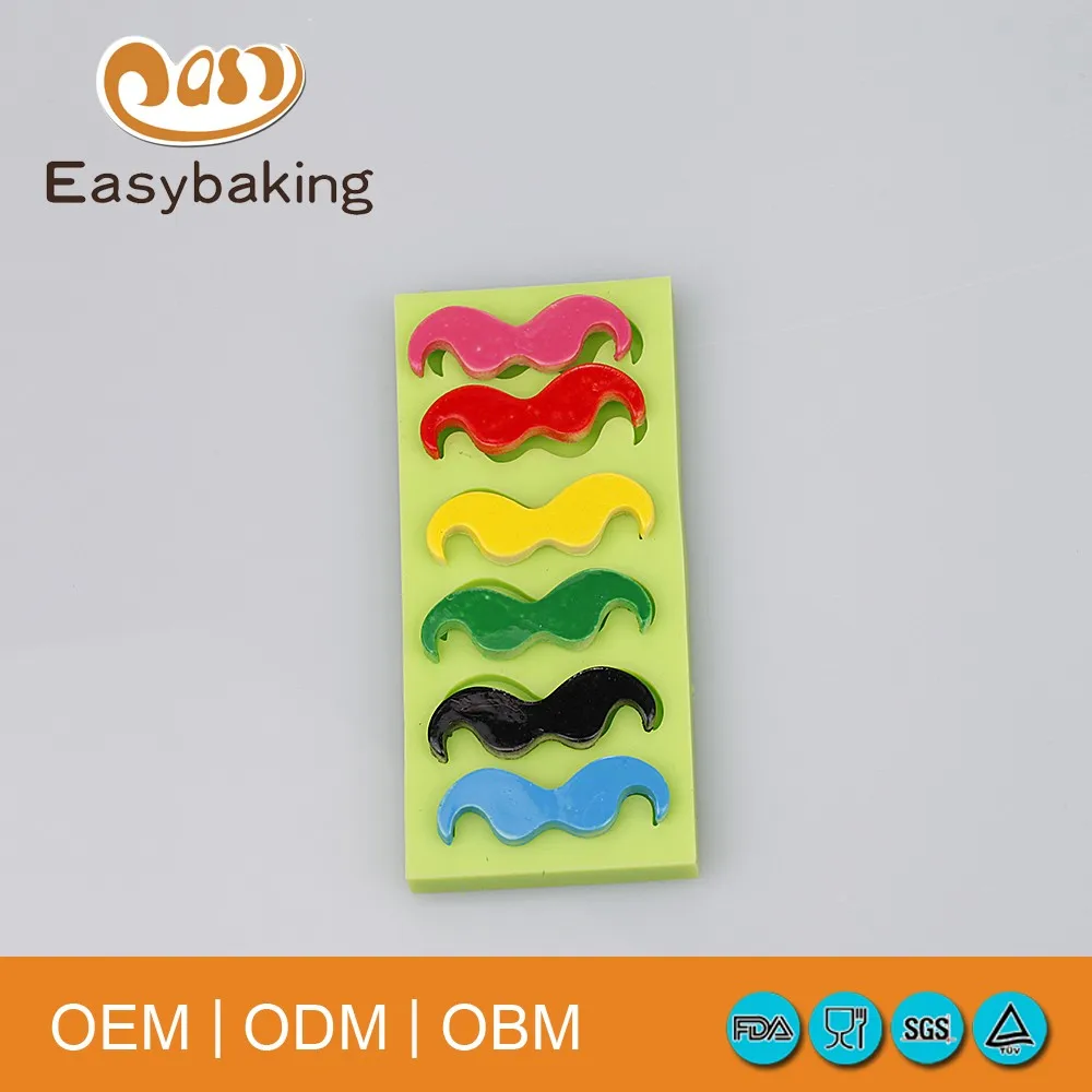 6 Cavity beard shape silicone cake mold for soap fondant cake chocolate decor sugar icing mold
6 Cavity beard shape silicone cake mold for soap fondant cake chocolate decor sugar icing mold