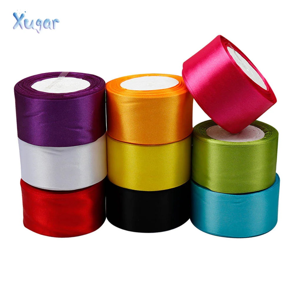 Xugar 25yards/roll 2" Satin Ribbons DIY Artificial Rose Crafts Supplies Sewing Accessories Handmade Craft Material Gift Wrapping
Xugar 25yards/roll 2" Satin Ribbons DIY Artificial Rose Crafts Supplies Sewing Accessories Handmade Craft Material Gift Wrapping