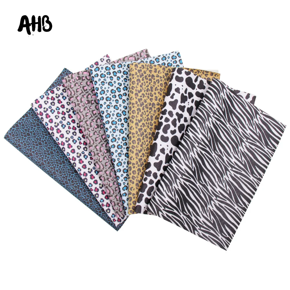 AHB 22 *30cm Synthetic Leather Fabric Animal Pattern Artificial Leather DIY Hairbows Bags PU Home Textile Decoration Materials
AHB 22 *30cm Synthetic Leather Fabric Animal Pattern Artificial Leather DIY Hairbows Bags PU Home Textile Decoration Materials