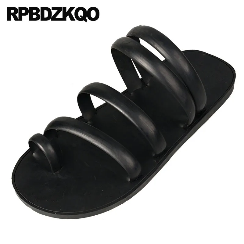 Slides Black Size 45 Rubber Water Men Gladiator Sandals Summer Roman Slip On Slippers Fashion 46 Soft Waterproof Flip Flop Shoes
Slides Black Size 45 Rubber Water Men Gladiator Sandals Summer Roman Slip On Slippers Fashion 46 Soft Waterproof Flip Flop Shoes