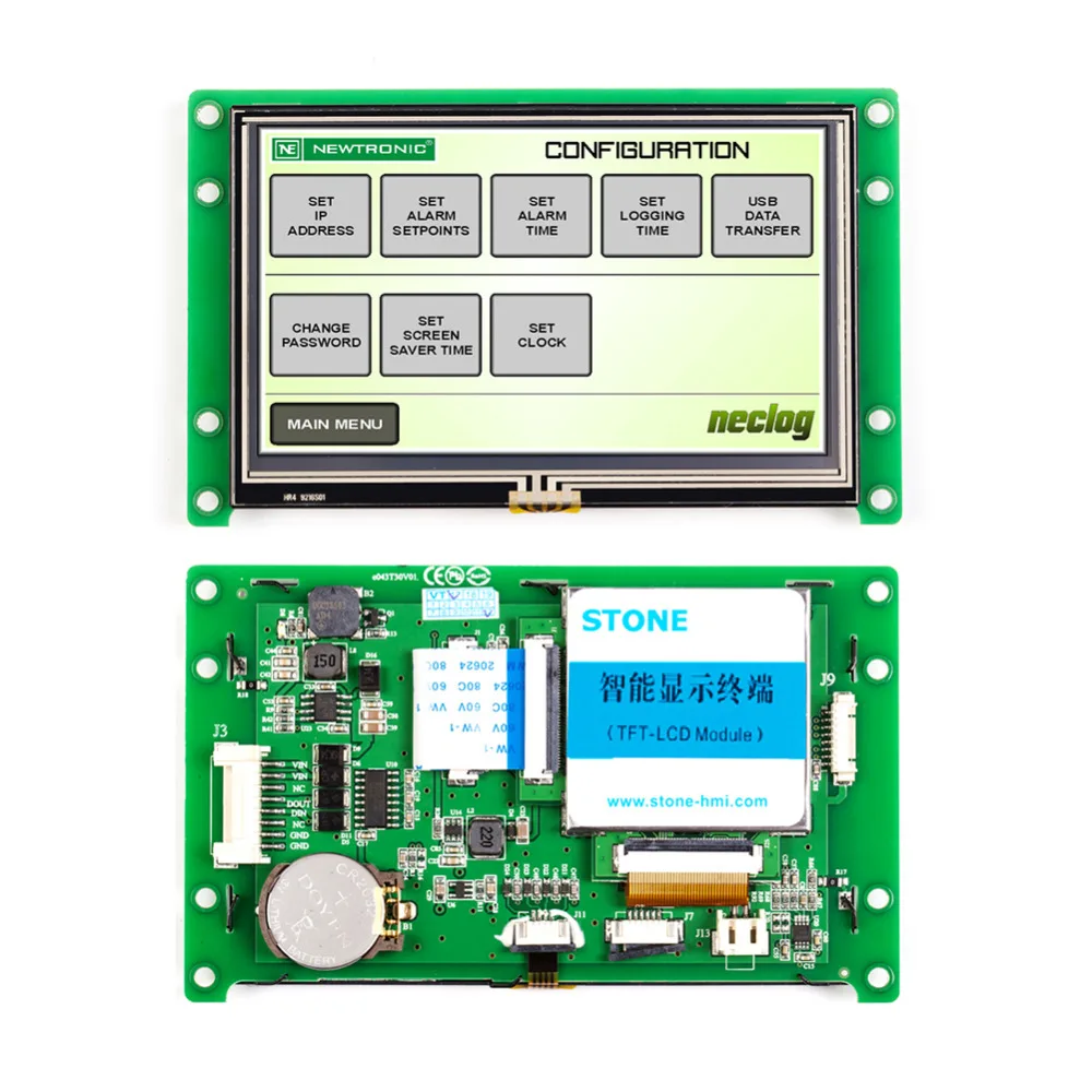 4.3" TFT Display With Controller Which Can Be Widely Used In Variety Of Industry As Control Board
4.3" TFT Display With Controller Which Can Be Widely Used In Variety Of Industry As Control Board