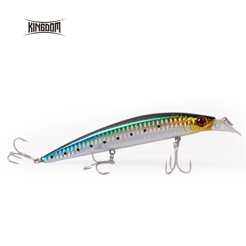 Kingdom Fishing Lure Minnow Hard Bait 23g/125mm Artificial Baits Sea Fishing Minnows Wobblers Model 5354
Kingdom Fishing Lure Minnow Hard Bait 23g/125mm Artificial Baits Sea Fishing Minnows Wobblers Model 5354