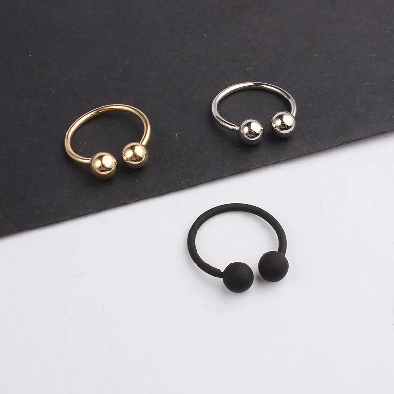 YAOLOGE 925 Sterling Silver Simple Round Opening Gold and Silver Ring Ladies Fashion Round Ring Party Ring Jewelry
YAOLOGE 925 Sterling Silver Simple Round Opening Gold and Silver Ring Ladies Fashion Round Ring Party Ring Jewelry