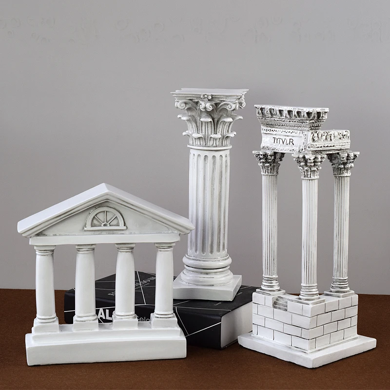 Nordic Greek Temple Parthenon Arc de Triomphe Roman column Sculpture Decor/Home Fairy Garden Fountain/Famous Buildings Figurines
Nordic Greek Temple Parthenon Arc de Triomphe Roman column Sculpture Decor/Home Fairy Garden Fountain/Famous Buildings Figurines
