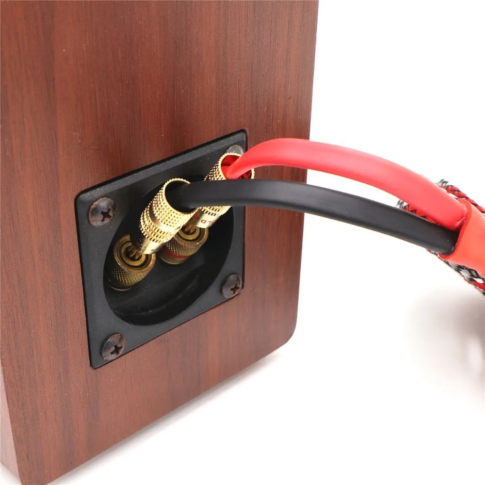 5N High purity oxygen free copper HiFi speaker Connecting line 3M 2 channels 4MM banana plug amplifier speaker Audio Line JS25
5N High purity oxygen free copper HiFi speaker Connecting line 3M 2 channels 4MM banana plug amplifier speaker Audio Line JS25