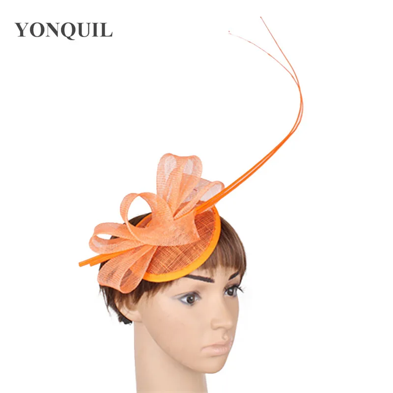 Elegant Millinery Fascinator Hair Accessory Sinamay Base with Loops and Ostrich Quill Wedding Headwear Red Cocktail Hat 17 Color
Elegant Millinery Fascinator Hair Accessory Sinamay Base with Loops and Ostrich Quill Wedding Headwear Red Cocktail Hat 17 Color