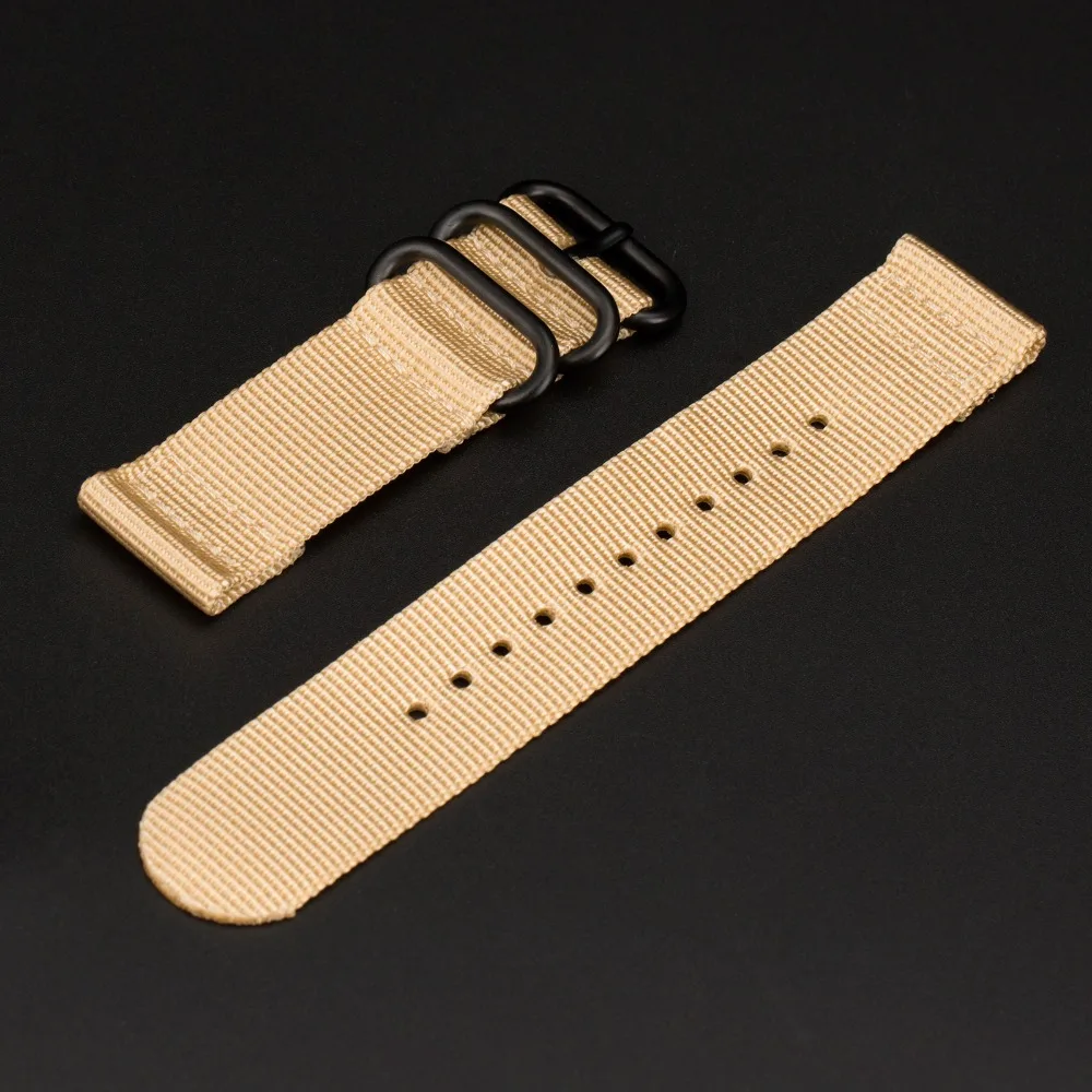 INFANTRY 22 mm Watch Strap Hot Sale Military Army Nylon Fabric Canvas Wristwatch Band Diver Water Resistant | Наручные часы