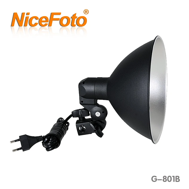 NiceFoto G-801B photographic equipment lamp cover flash light lamp base flash,video light,photographic lighting
NiceFoto G-801B photographic equipment lamp cover flash light lamp base flash,video light,photographic lighting