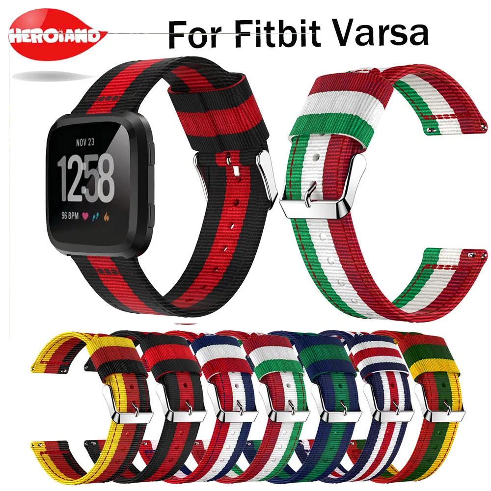 Lightweight Nylon Adjustable Replacement Band Sport Watch Strap bracelet For Fitbit Versa Top Quality Watchband for fitbit versa
Lightweight Nylon Adjustable Replacement Band Sport Watch Strap bracelet For Fitbit Versa Top Quality Watchband for fitbit versa