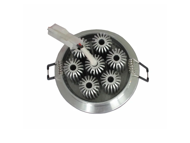 10pcs Free Shipping 7w 9w Crystal Acrylic Ceiling Light Downlight Decor Lamp warm white/white /red/green/blue/yellow AC 85-265v