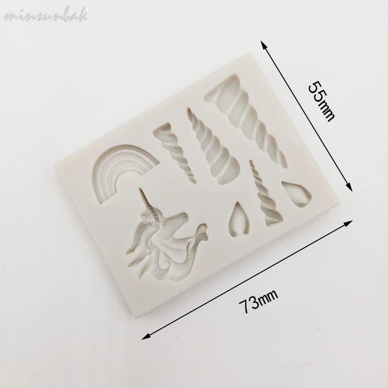 minsunbak Unicorn Silicone Fondant Mould Rainbow Wedding Cake Decorating Tools Chocolate Gumpaste Mould
minsunbak Unicorn Silicone Fondant Mould Rainbow Wedding Cake Decorating Tools Chocolate Gumpaste Mould