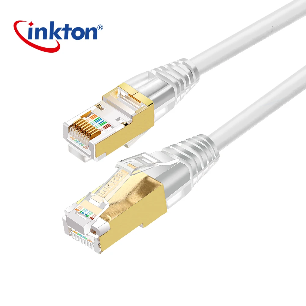 Inkton Rj45 Cat5e FTP патч корд 4 пары витой LSZH 8p8c Ethernet кабель с позолоченной