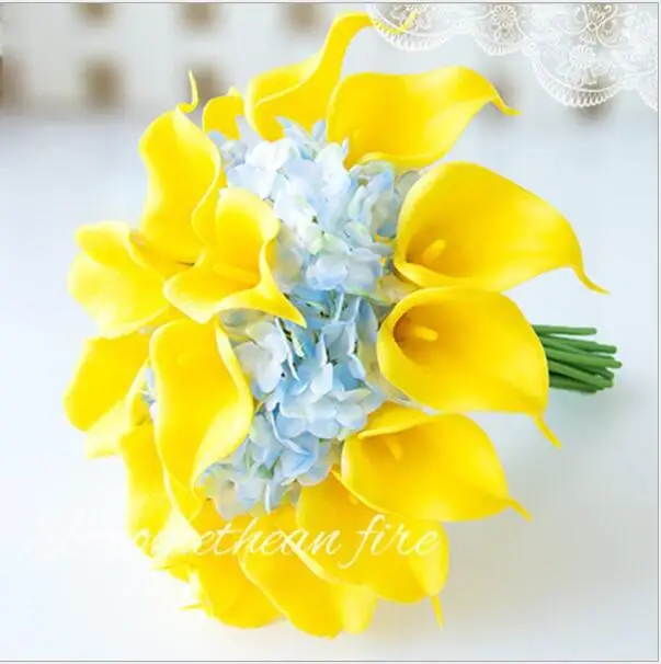 Wedding Bouquet Bridal Yellow Calla Lily Wand For Bridesmaid Flower Girl Keepsake Mini Flower PH15
Wedding Bouquet Bridal Yellow Calla Lily Wand For Bridesmaid Flower Girl Keepsake Mini Flower PH15