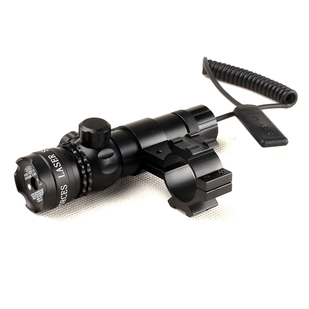 ohhunt Hunting Tactical Red Dot Laser Sight Scope for Rifle Dovetail or Picatinny Rail Mount with Remote Switch | Спорт и