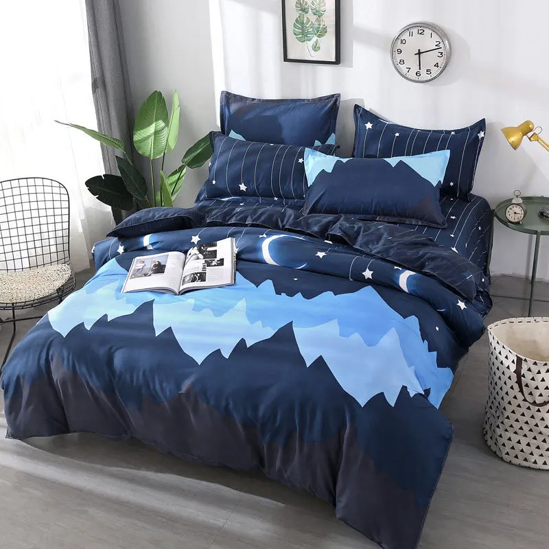 Moon Star 4pcs Kid Bed Cover Set Cartoon Duvet Cover Adult Child Bed Sheets And Pillowcases Comforter Bedding Set 2TJ-61003
Moon Star 4pcs Kid Bed Cover Set Cartoon Duvet Cover Adult Child Bed Sheets And Pillowcases Comforter Bedding Set 2TJ-61003