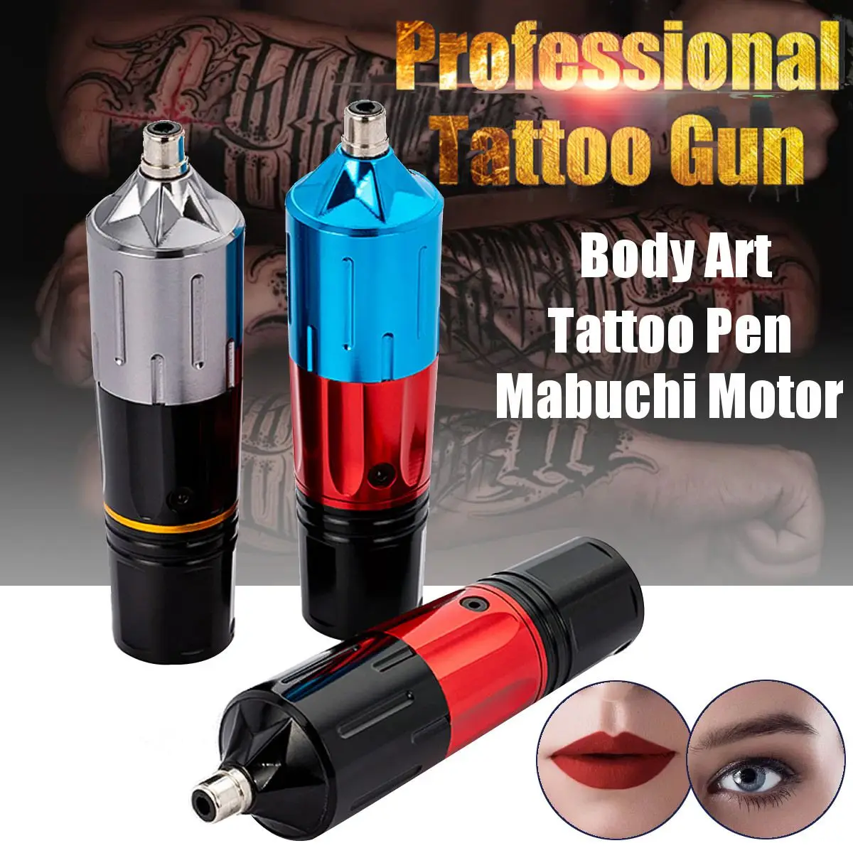 Ротационная тату-машинка, мощная тату-машинка с лучшим Мотором для тату-мастера, шнур с картриджем, мотор RCA для боди-арта
Ротационная тату-машинка, мощная тату-машинка с лучшим Мотором для тату-мастера, шнур с картриджем, мотор RCA для боди-арта