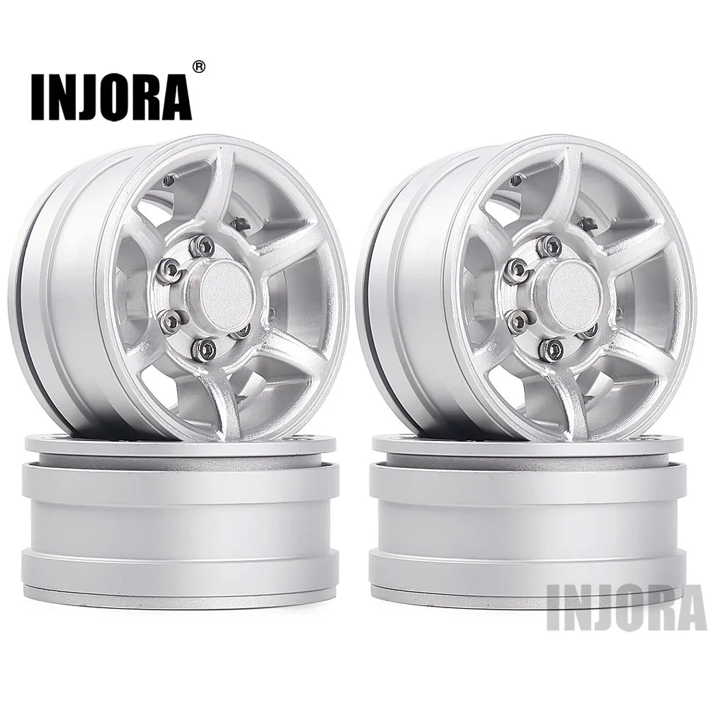 INJORA 4 шт. Серебристые 1,55 дюйма алюминиевые диски 1,55 обод Beadlock для 1/10 RC Гусеничный автомобиль D90 TF2 Tamiya CC01 LC70 LC80
INJORA 4 шт. Серебристые 1,55 дюйма алюминиевые диски 1,55 обод Beadlock для 1/10 RC Гусеничный автомобиль D90 TF2 Tamiya CC01 LC70 LC80