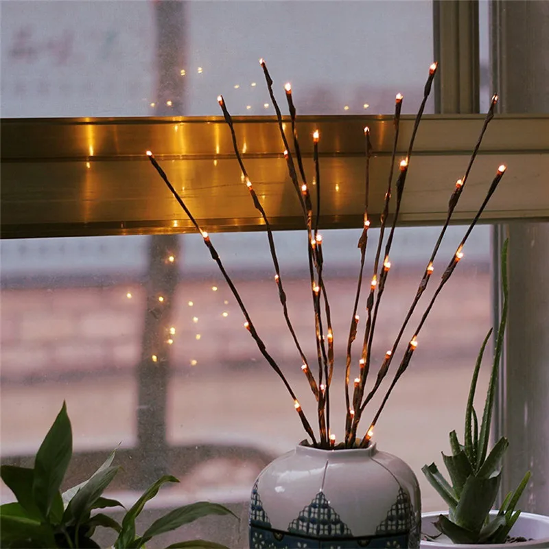 1Set Willow Branch Lamp Christmas Decorations For Home 20 LED Bulbs Home Party Garden Decor Christmas Gifts New Year Decoration
1Set Willow Branch Lamp Christmas Decorations For Home 20 LED Bulbs Home Party Garden Decor Christmas Gifts New Year Decoration