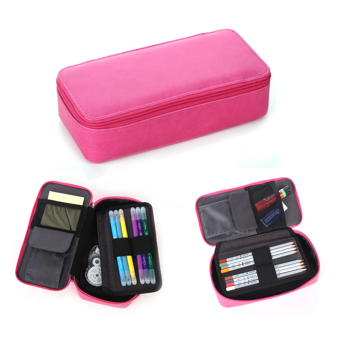 Pencil Case School Supplies Estojo Escola Trousse Scolaire Stylo Piornik Szkolny Pencilcase Astuccio Scuola Large Box Leather
Pencil Case School Supplies Estojo Escola Trousse Scolaire Stylo Piornik Szkolny Pencilcase Astuccio Scuola Large Box Leather