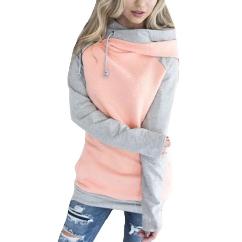 New Oversize Hoodies Sweatshirts Women Pullover Hoodie Female Patchwork Double Hood Hooded Sweatshirt Autumn Coat Warm Hoody
New Oversize Hoodies Sweatshirts Women Pullover Hoodie Female Patchwork Double Hood Hooded Sweatshirt Autumn Coat Warm Hoody