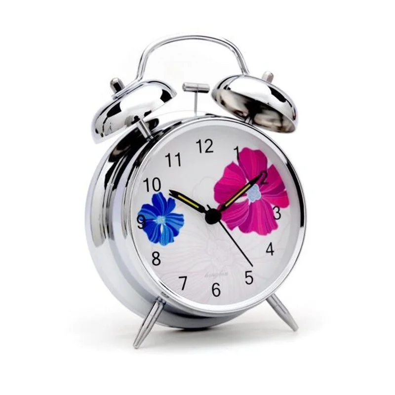 KTL 4 Inch Ultra-Stille Cute Alarm Clock Retro Double Bell Desk Table Alarm Clock Silver With Luminova Drop Shipping
KTL 4 Inch Ultra-Stille Cute Alarm Clock Retro Double Bell Desk Table Alarm Clock Silver With Luminova Drop Shipping