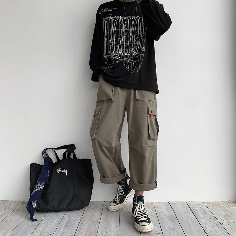 2019 Men's Printing Cotton Leisure Casual Pants Loose Active Elastic Pocket Decoration Trousers Hip Hop Joggers Sweatpants M-2XL
2019 Men's Printing Cotton Leisure Casual Pants Loose Active Elastic Pocket Decoration Trousers Hip Hop Joggers Sweatpants M-2XL