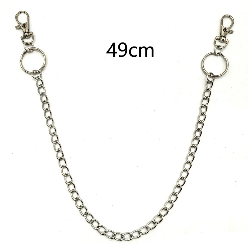 Punk Hip-hop Trendy Belt Waist Chain Male Pants Chain Men Jeans Punk Silver Metal Trousers Chains
Punk Hip-hop Trendy Belt Waist Chain Male Pants Chain Men Jeans Punk Silver Metal Trousers Chains
