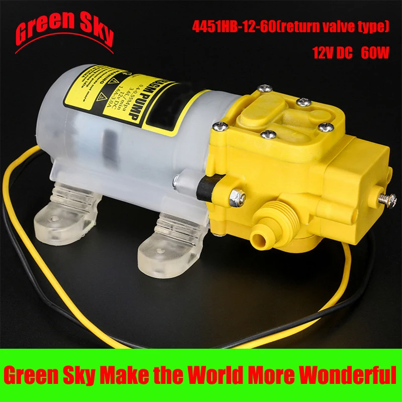 Electric sprayer pump watering irrigation usage 60W 12v dc electric mini diaphragm pump
Electric sprayer pump watering irrigation usage 60W 12v dc electric mini diaphragm pump