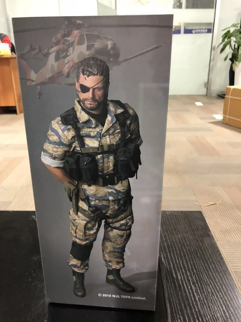 1/6 WJL игрушки замаскировщик металлическая Шестерня твердая змея Ismael в наличии