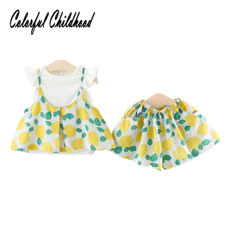 Sweet cherry printing shirt+shorts suit toddler baby girls summer sets infant kids sports suit 0-24m
Sweet cherry printing shirt+shorts suit toddler baby girls summer sets infant kids sports suit 0-24m