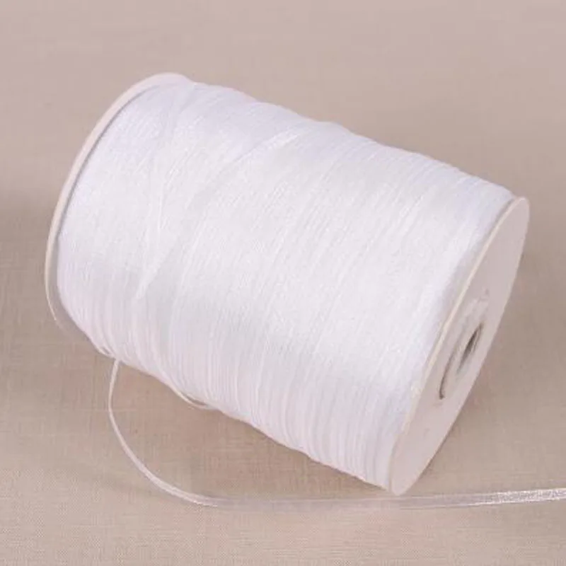 1000 Yards oll 3 mm Width Chiffon Ribbon For Wedding Decoration Christmas Gift Wrapping Packing Transparent Organza Ribbons
1000 Yards oll 3 mm Width Chiffon Ribbon For Wedding Decoration Christmas Gift Wrapping Packing Transparent Organza Ribbons