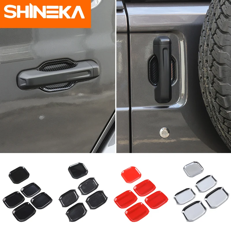 SHINEKA Car Stickers for Jeep Wrangler JL 2018+ Car Front Tail Door Handle Bowl Decoration Cover Stickers For Jeep Wrangler JL
SHINEKA Car Stickers for Jeep Wrangler JL 2018+ Car Front Tail Door Handle Bowl Decoration Cover Stickers For Jeep Wrangler JL