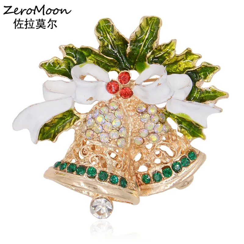 Christmas Jingle Bells Brooch Pin Fashion Jewelry Crystal Rhinestone Women Enamel Bowknot Fashion Jewelry Clothing Accessory
Christmas Jingle Bells Brooch Pin Fashion Jewelry Crystal Rhinestone Women Enamel Bowknot Fashion Jewelry Clothing Accessory