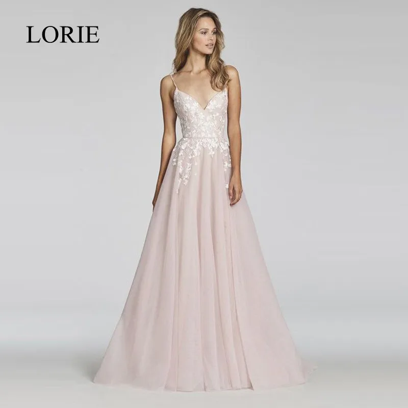 LORIE A Line Lace Wedding Dress 2018 Vestido De Noiva Princesa Bridal Dress Sexy Backless Puffy Tulle Beach Wedding Dresses
LORIE A Line Lace Wedding Dress 2018 Vestido De Noiva Princesa Bridal Dress Sexy Backless Puffy Tulle Beach Wedding Dresses