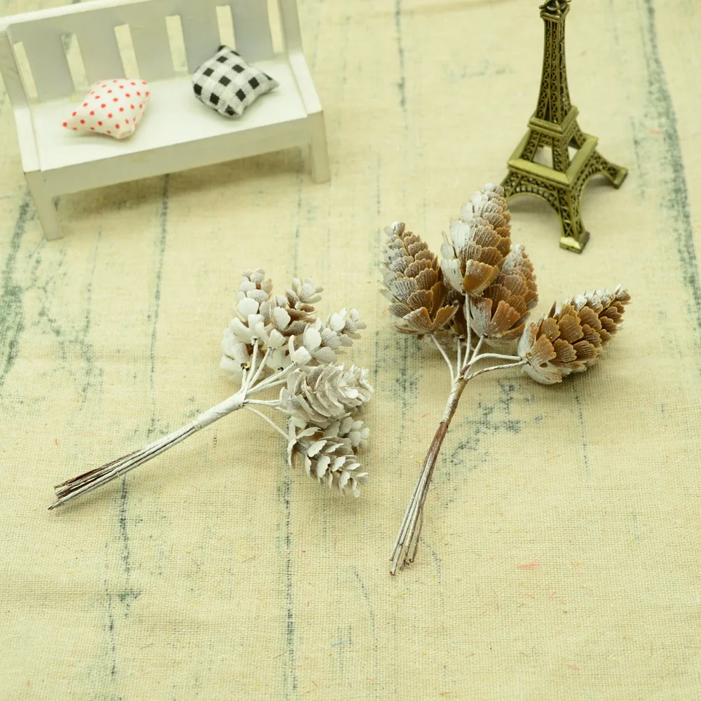 6Pcs Artificial Flowers Pine Ball Fake Floristic for Christmas Garlands Home Decoration Accessories Pompon Diy Gift Scrapbooking
6Pcs Artificial Flowers Pine Ball Fake Floristic for Christmas Garlands Home Decoration Accessories Pompon Diy Gift Scrapbooking