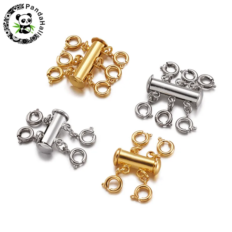 Slide Lock Magnetic Tube Brass Jump Rings Unsoldered Jump Rings and Brass Spring Ring Clasps for Jewelry Connecter Findings
Slide Lock Magnetic Tube Brass Jump Rings Unsoldered Jump Rings and Brass Spring Ring Clasps for Jewelry Connecter Findings