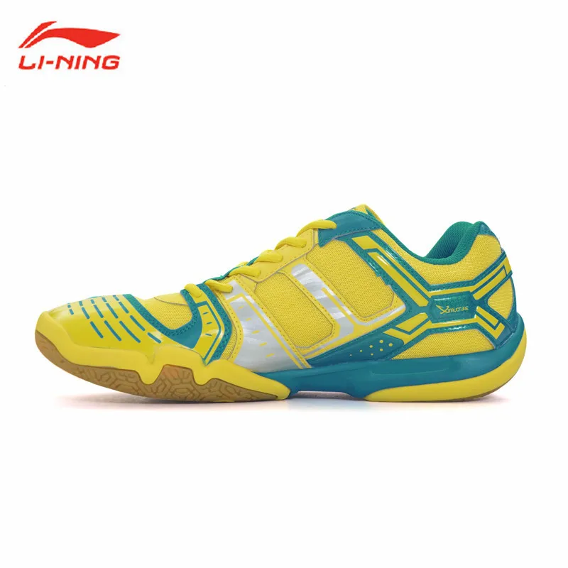 Li Ning Saga бадминтон обувь мужские дышащие Спортивные кроссовки амортизацию