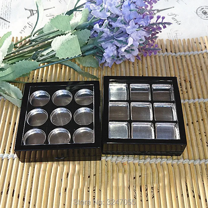 30pcs/lot 15mm Empty Black Eyeshadow Powder Compacts with Mirror, Top Grade Double-layer Blusher Refillable Case, Makeup Tools
30pcs/lot 15mm Empty Black Eyeshadow Powder Compacts with Mirror, Top Grade Double-layer Blusher Refillable Case, Makeup Tools