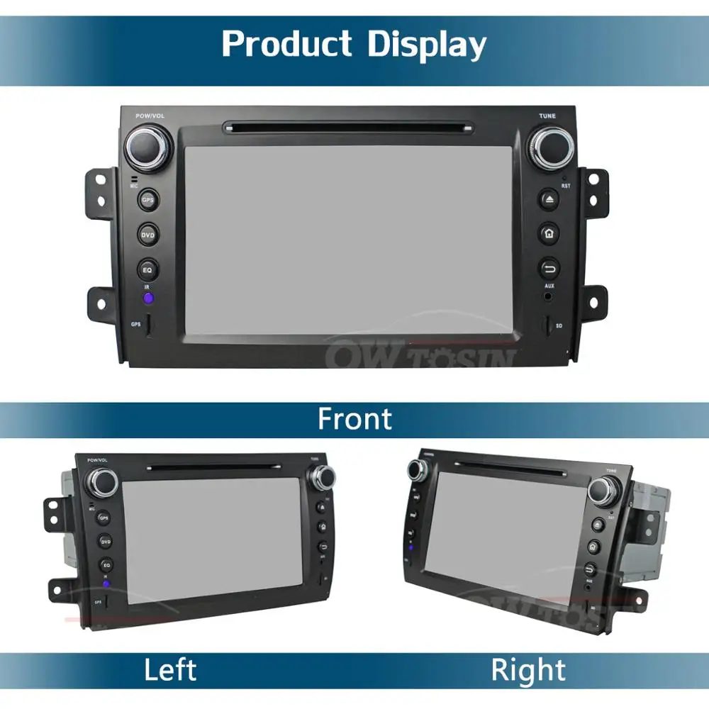 8 &quotIPS 8Core 4G RAM + 64G ROM Android 9 0 Автомобильный DVD Радио GPS Navi для Suzuki SX4 2006 2007 2008 2009 2010 2011 2012