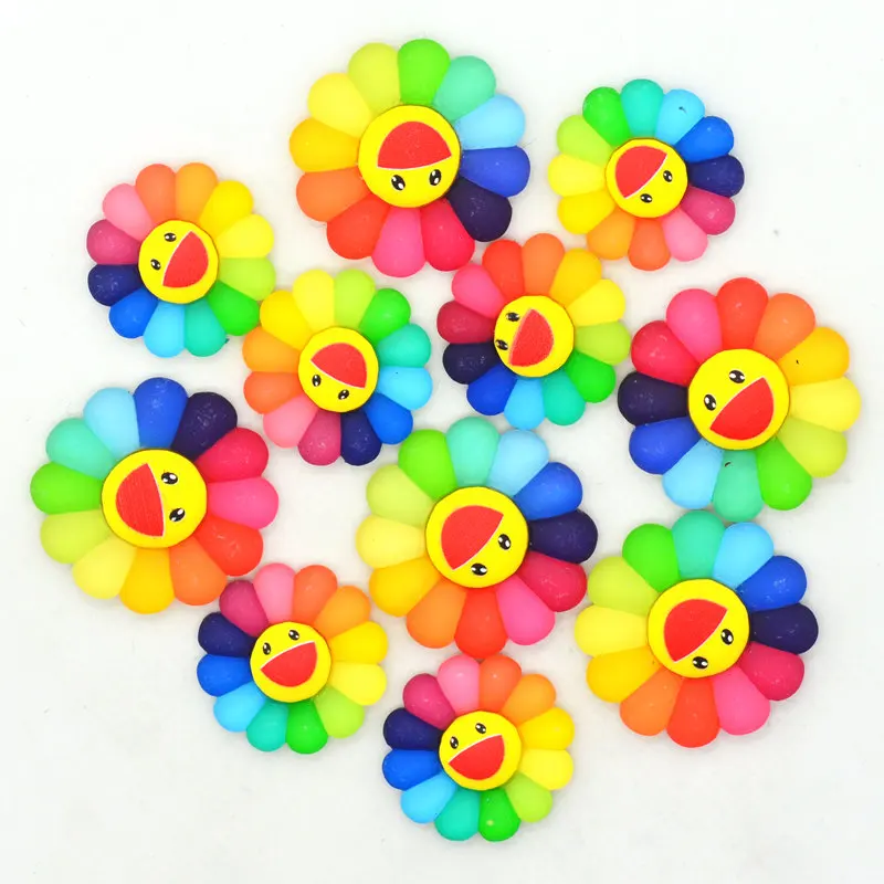 Hot Selling 10PCS Resin Flatback Smiling flowers Cabochons|Resin Sunflower Miniatures|Hairbow Center Accessories
Hot Selling 10PCS Resin Flatback Smiling flowers Cabochons|Resin Sunflower Miniatures|Hairbow Center Accessories