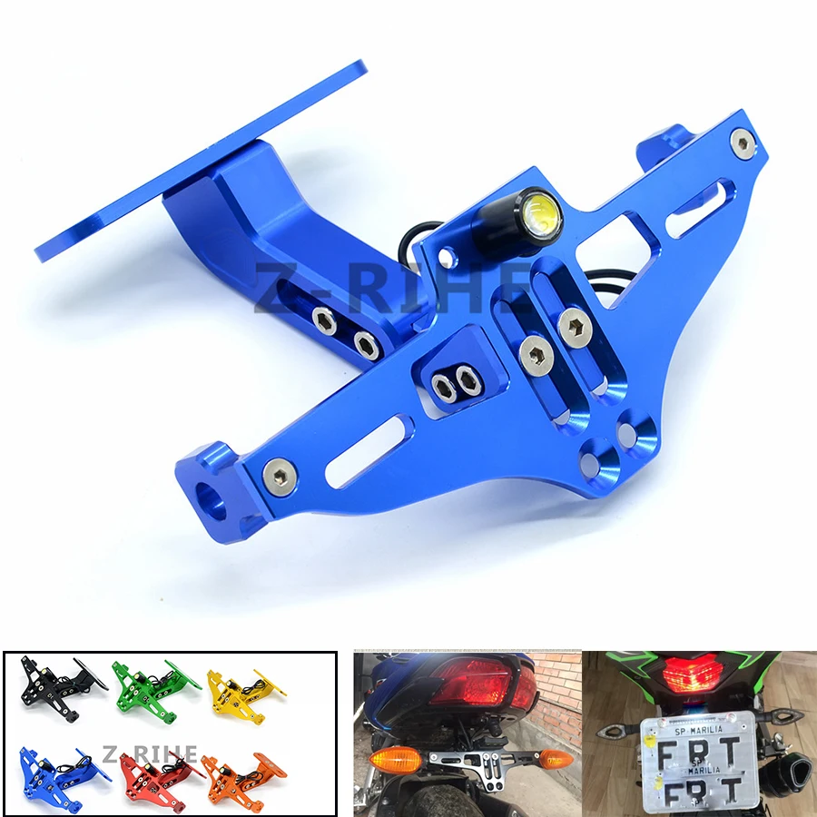 FOR Aluminum Adjustable Angle Motorcycle License Number Plate Frame Holder Bracket Universal For Yamaha FZ1 FAZER 06-13 FZ6 04-1
FOR Aluminum Adjustable Angle Motorcycle License Number Plate Frame Holder Bracket Universal For Yamaha FZ1 FAZER 06-13 FZ6 04-1