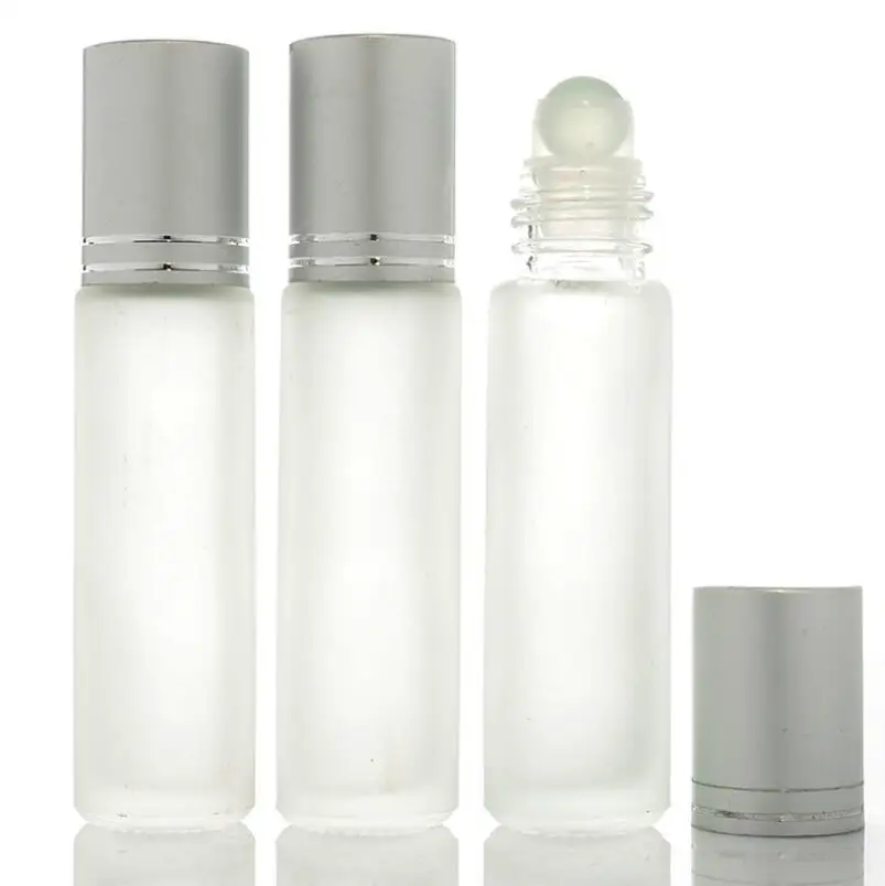 10ml Elegant Frosted Glass Roll On Essential Oils Perfume Bottles With Brushed Aluminum Cap LX5269
10ml Elegant Frosted Glass Roll On Essential Oils Perfume Bottles With Brushed Aluminum Cap LX5269