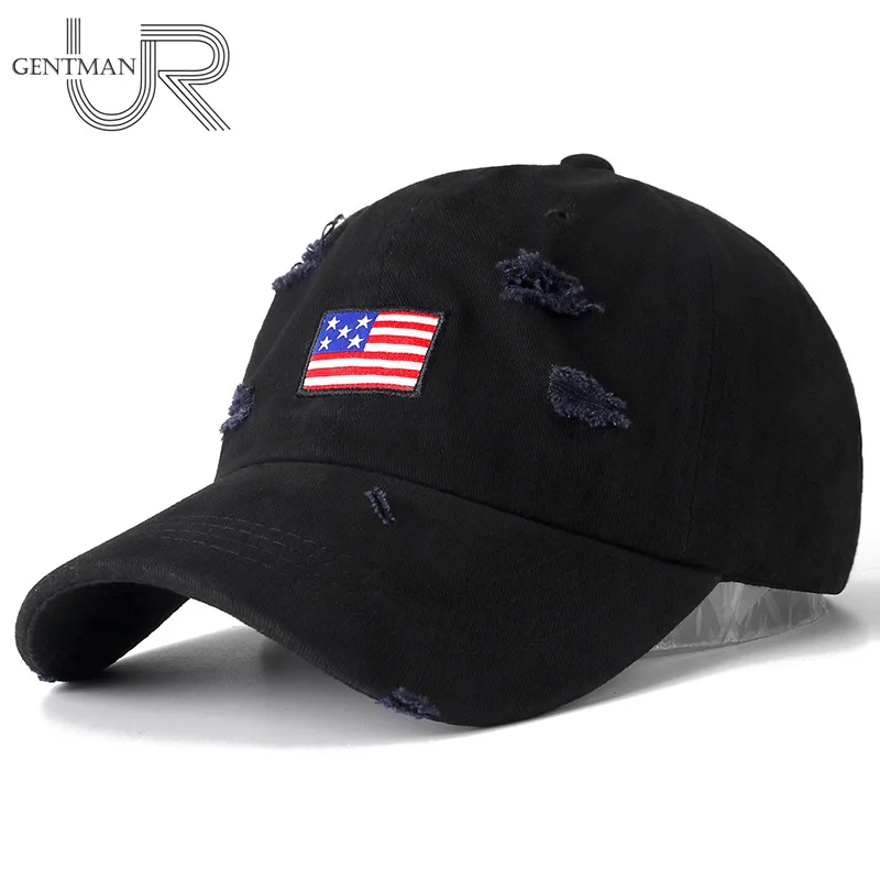 Фото Новая хлопковая кепка высокого качества с вышивкой флага бейсболки для мужчин и