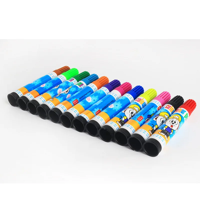 12 Color Children's Simple Creative Washable Watercolor Pen Set Gift Box Art Supplies Paint Brush Art Painting Stationery
12 Color Children's Simple Creative Washable Watercolor Pen Set Gift Box Art Supplies Paint Brush Art Painting Stationery
