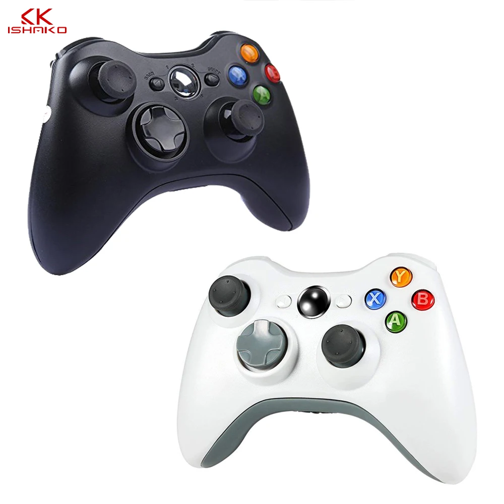 Беспроводной геймпад, игровой джойстик для Xbox 360 и ПК, беспроводной диапазон действия 30 футов
Беспроводной геймпад, игровой джойстик для Xbox 360 и ПК, беспроводной диапазон действия 30 футов
