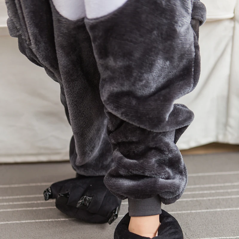 Child Boys Grey Wolf Panda Bird Cosplay One piece Pajama Kid Baby Girls Winter Sleepwear Halloween Party dress Hooded Costume
Child Boys Grey Wolf Panda Bird Cosplay One piece Pajama Kid Baby Girls Winter Sleepwear Halloween Party dress Hooded Costume
