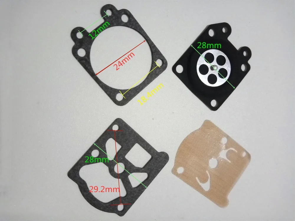 20/50/100Set Gasket & Diaphragm for WALBRO WA, WT Carburetor Series Chainsaw 3800 5200 4500 Carb repair kit
20/50/100Set Gasket & Diaphragm for WALBRO WA, WT Carburetor Series Chainsaw 3800 5200 4500 Carb repair kit
