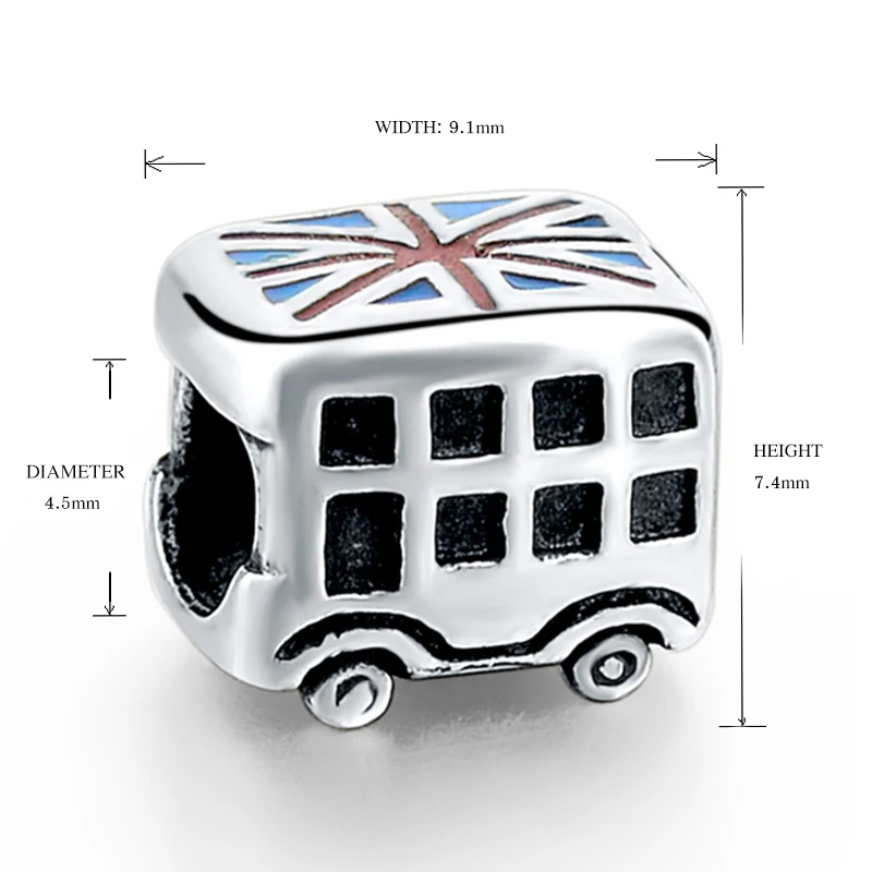 925 Sterling Silver Enamel Uk Flag Car Bead Charms Fit Pandora Bracelet&bangle Fashion Jewelry for Women Gifts Free Ship 2020
925 Sterling Silver Enamel Uk Flag Car Bead Charms Fit Pandora Bracelet&bangle Fashion Jewelry for Women Gifts Free Ship 2020